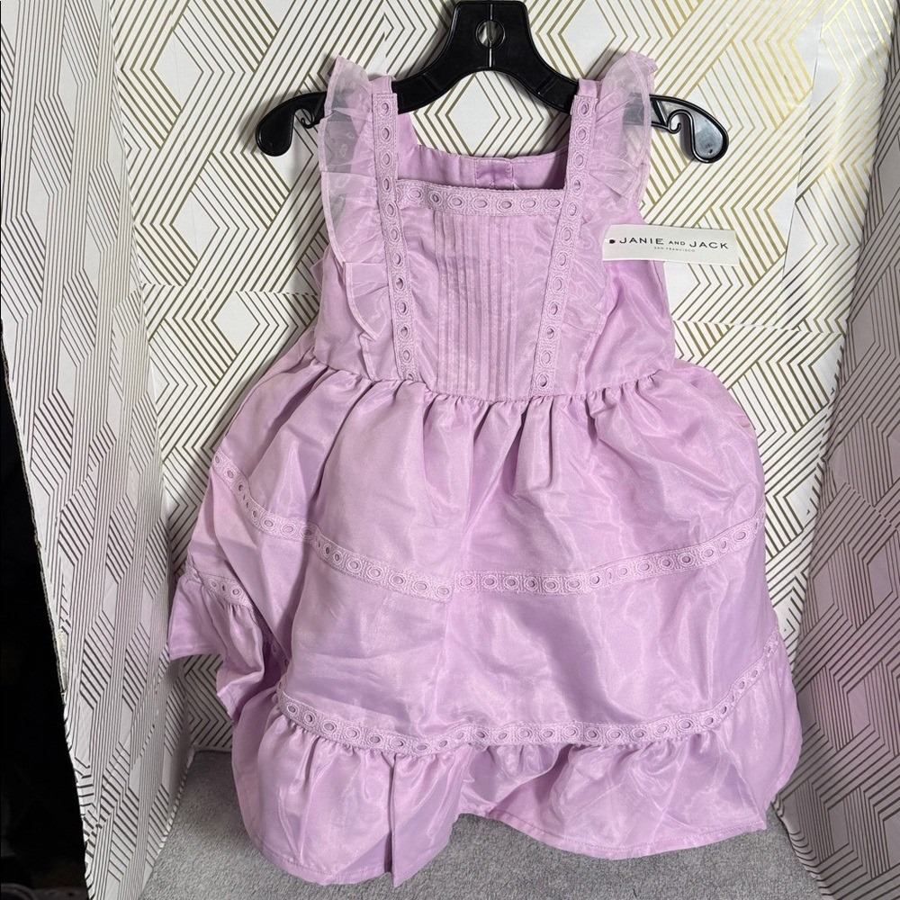 Janie and Jack dress NWT 18-24 Light Purple Ruffle special occasion tulle layers